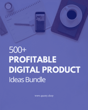 500+ Profitable Digital Product Ideas Bundle