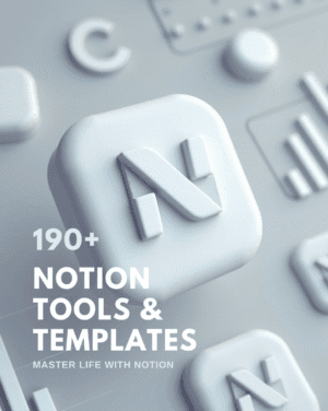 Notion Tools & Templates - 190+ Ultimate Life & Productivity Templates